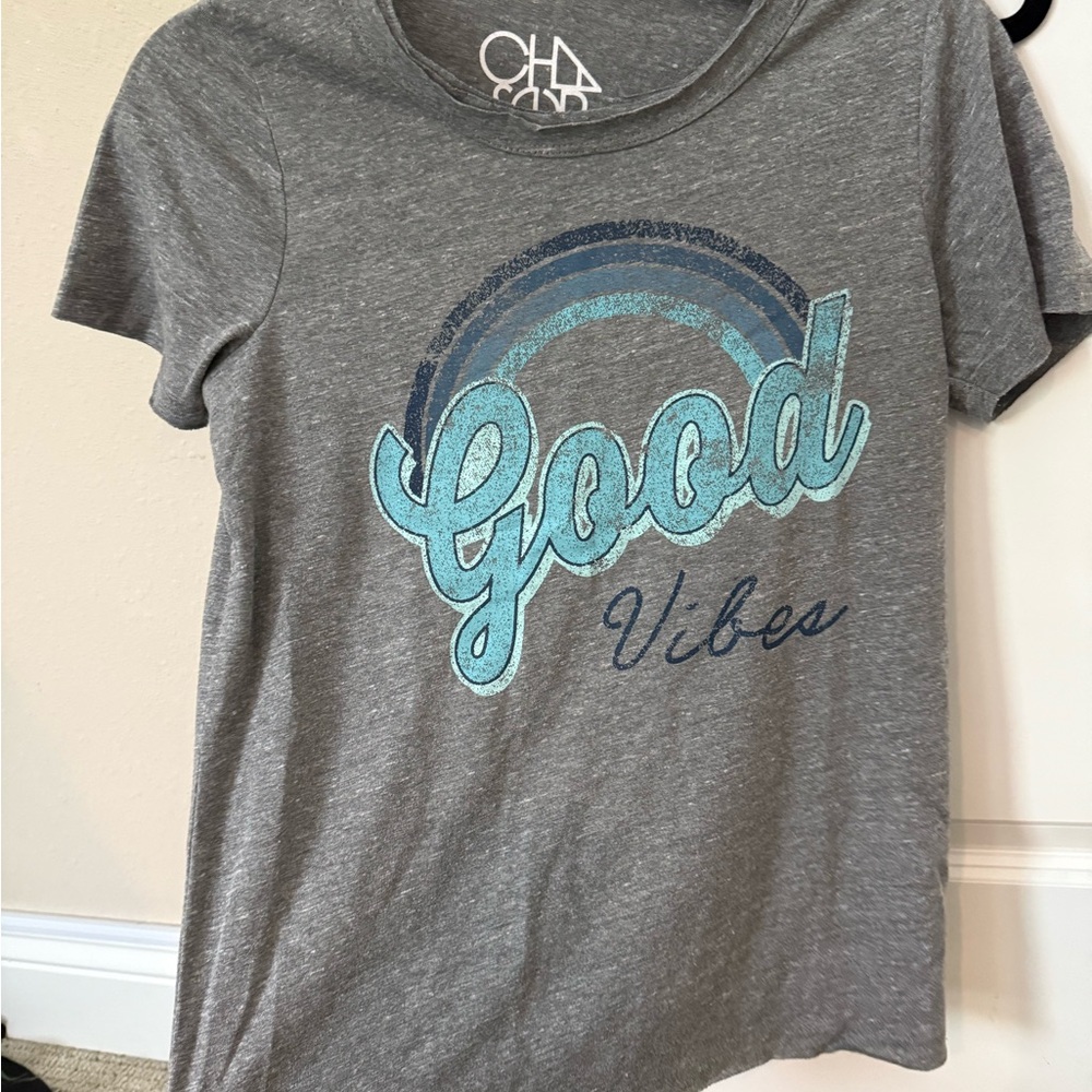 Chaser Heather Gray Graphic Tee